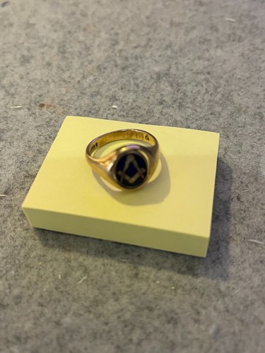 9ct gold masonic - 9ct,