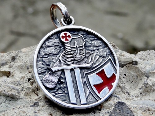 New knights templar pendant - knights,
