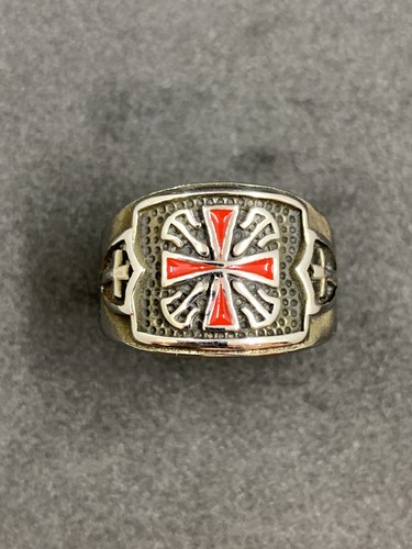 Templar cross silver - cross, ring