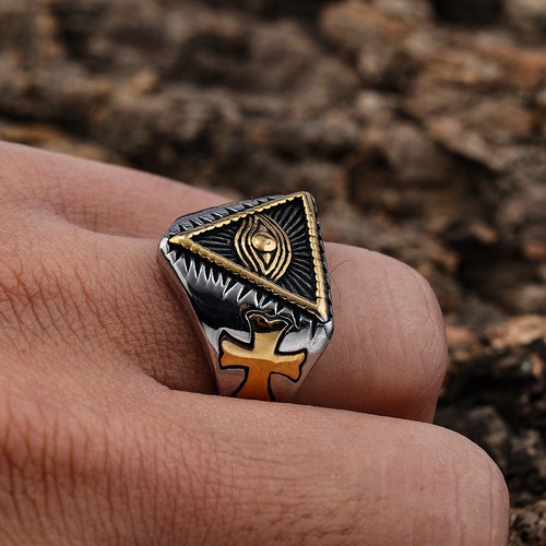 Men masonic eye - square, g