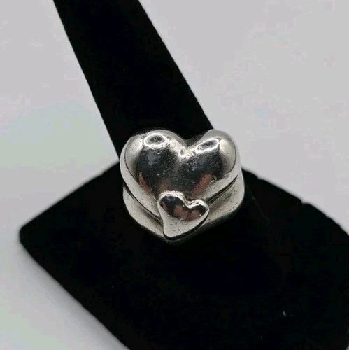 Rare womans silver heart - silver,