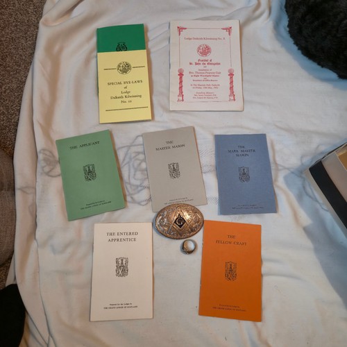 Vintage scottish masonic lot - scottish,