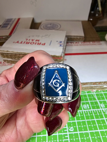 Masonic freemasonry signet - masonic,