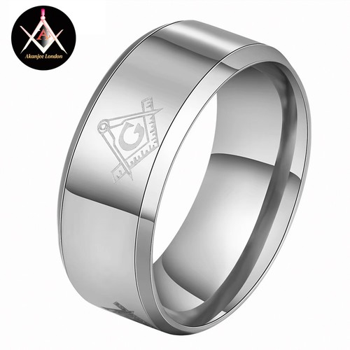 Masonic man brushed silver - masonic,