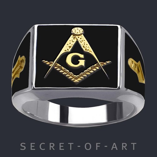 Masonic ring freemason jewelry - masonic,