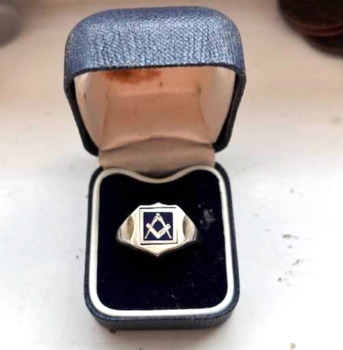 Masonic hallmarked silver - hallmarked,
