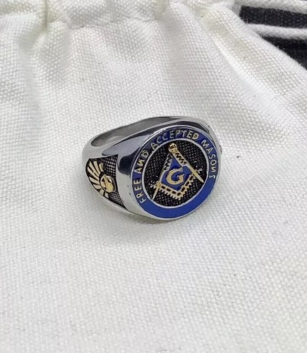 Men masonic ring freemason - men’s,
