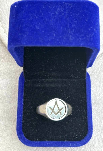 Old masonic 925 sterling - masonic,