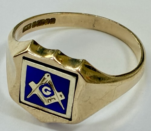 Vintage 9ct yellow gold - “vintage,
