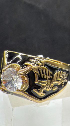 Mens masonic signet - signet, gold