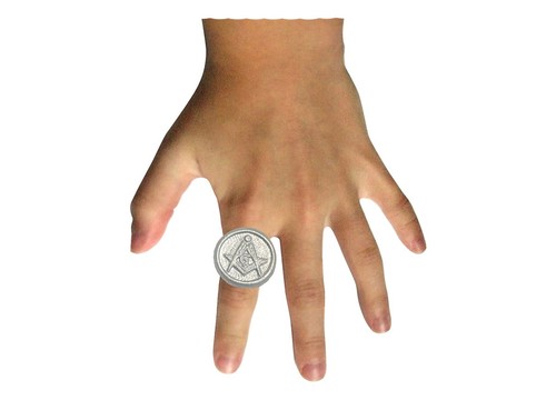 Z91 masonic disc pewter - g,