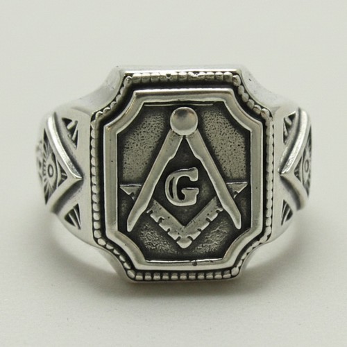 925 sterling silver masonic - 925,