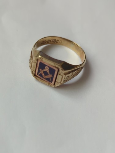Carat gold engraved gents - gold,