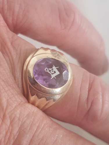 Vintage masonic 14k yellow - 14k,
