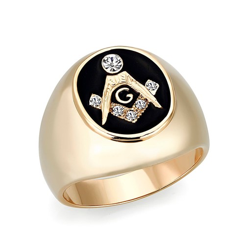 Men masonic ring - men’s, 14kt
