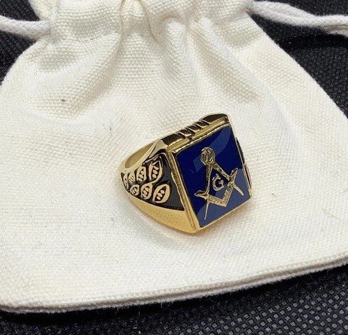 Vintage style masonic ring - style,