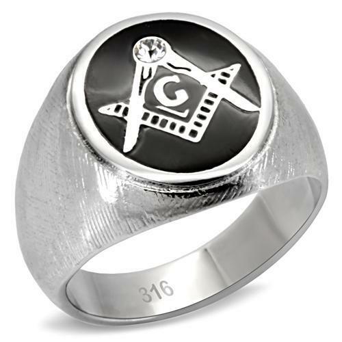 Mens masonic ring - , pinky