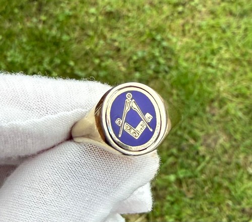 Vintage masonic spinner - vintage, ring