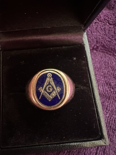Carat gold masonic - 9,