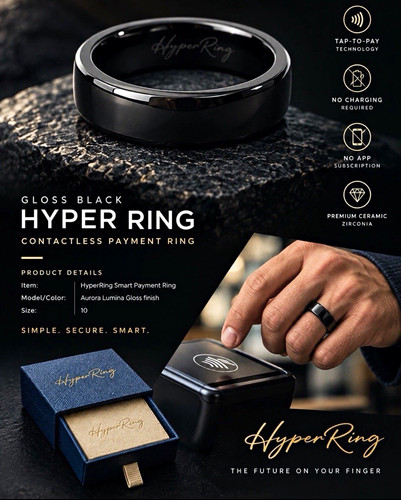 Hyperring contactless payment - contactless,