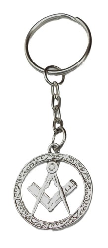 Masonic square and compass - and, key